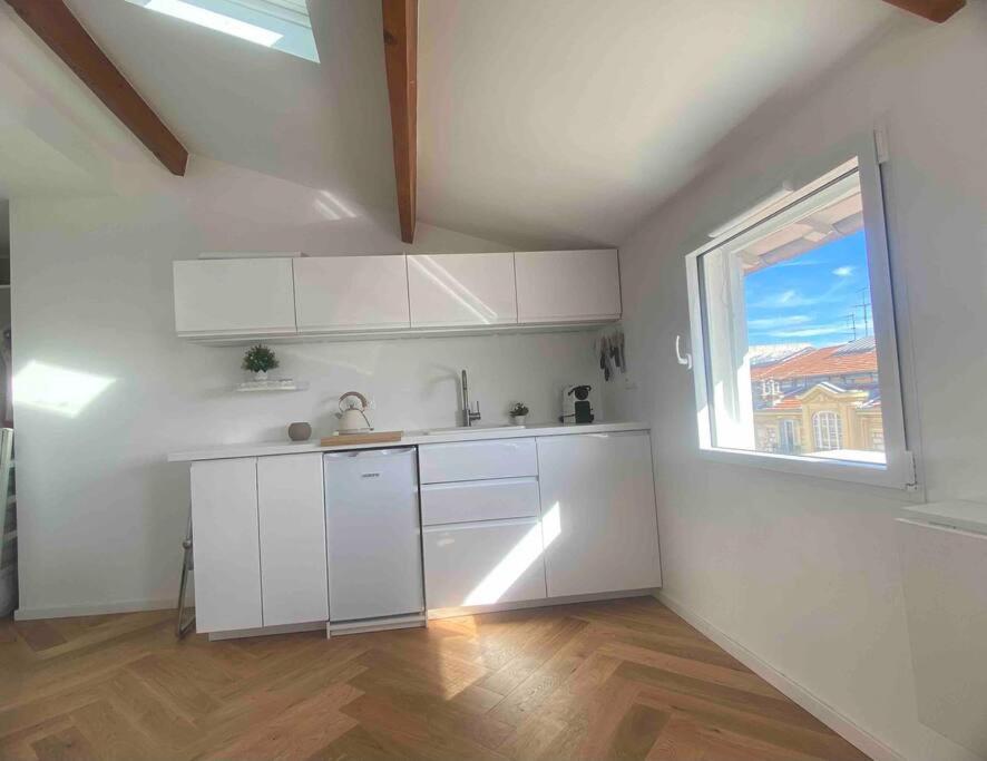 Heart Of Nice-Rooftop Seaside Studio מראה חיצוני תמונה