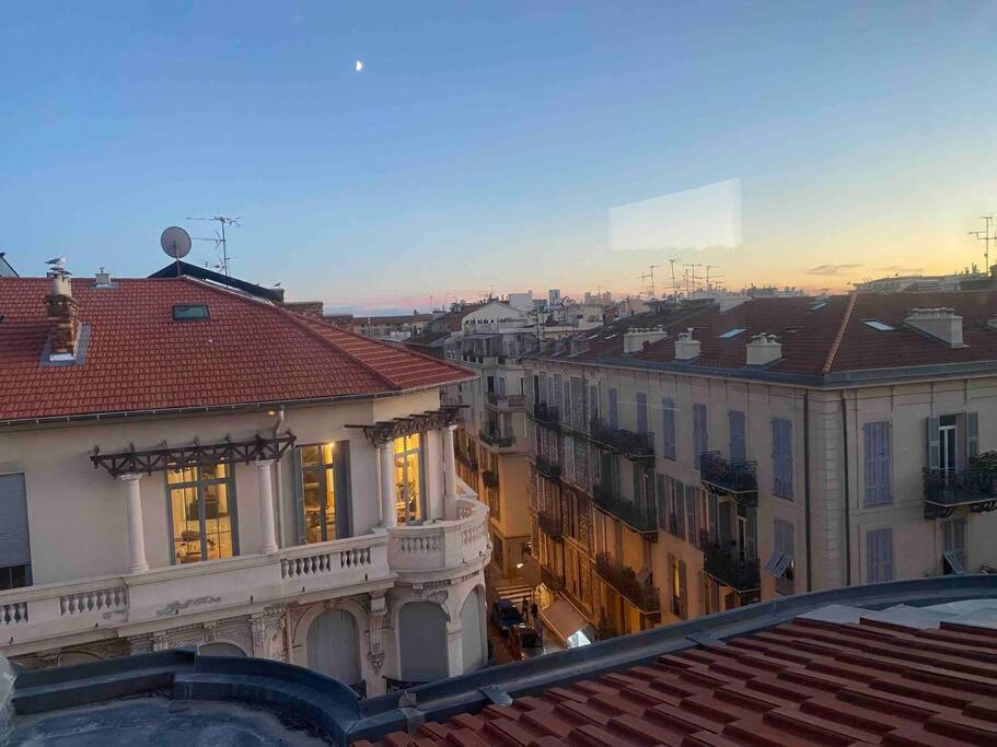Heart Of Nice-Rooftop Seaside Studio מראה חיצוני תמונה